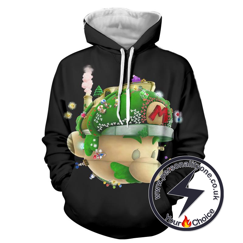 Super Mario - Super Mario Sweat Shirt - Super Mario Hoodies